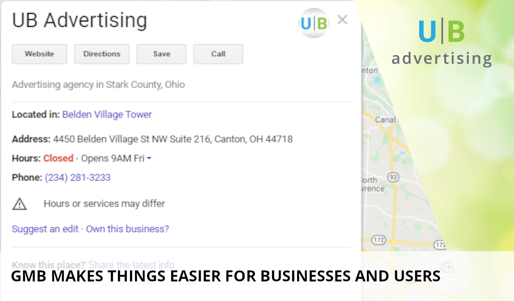 Google My Business updates